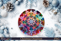 Christmas Ornament | Snowflake | Bright PNG Product Image 1