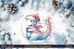 Christmas Ornament | Cute Animal | Winter Dino Product Image 1