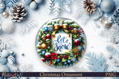Christmas Ornament | Let it snow Product Image 1