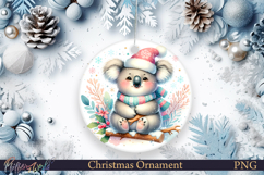 Christmas Ornament | Cute Animal | Holiday koala Product Image 1