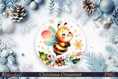 Christmas Ornament | Cute Animal | Winter Bee Product Image 1