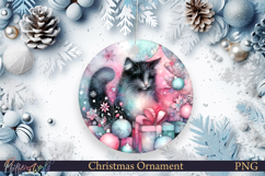 Christmas Ornament | Cute Animal | Holiday cat Product Image 1