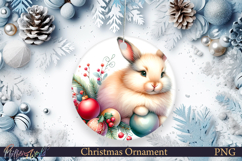 Christmas Ornament | Cute Animal | Winter Rabbit Product Image 1