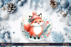 Christmas Ornament | Cute Animal | Funny Fox Product Image 1