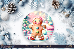 Christmas Ornament | Cute gingerbread Product Image 1