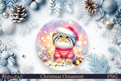 Christmas Ornament | Cute Animal | Funny Manul Product Image 1