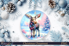 Christmas Ornament | Cute Animal | Funny elk Product Image 1