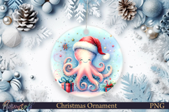 Christmas Ornament | Cute Animal | Holiday octopus Product Image 1