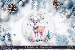 Christmas Ornament | Cute Animal | Holiday deer Product Image 1