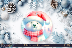 Christmas Ornament | Cute Animal | Polar bear Product Image 1