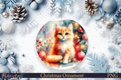 Christmas Ornament | Winter | Holiday cat Product Image 1