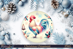 Christmas Ornament | Winter | Holiday rooster Product Image 1