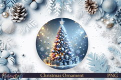 Christmas Ornament | Sparkling Christmas Tree PNG Product Image 1
