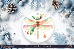 Christmas Ornament | Cute Animal | Winter Drangonfly Product Image 1