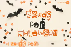 Ready For Halloween | Spooky Doodle Craft Font Product Image 1