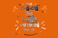 Ready For Halloween | Spooky Doodle Craft Font Product Image 2
