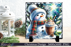 Christmas Design | Winter Slate | Snowman | Coffee Product Image 1