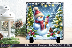 Christmas Design | Winter Slate | Snowman | Ice Cream Product Image 1