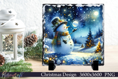 Christmas Design | Winter Slate | Snowman | Winter Magic Product Image 1