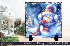 Christmas Design | Winter Slate | Snowman | Headphones Product Image 1