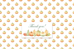 Fall Pumpkins digital paper background Halloween design Product Image 8