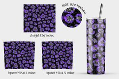 Purple Glitter Leopard 20oz Trend bright tumbler sublimation Product Image 2