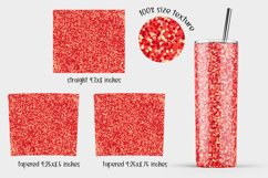 Red Blue Glitter 20 oz skinny tumbler sublimation design png Product Image 6
