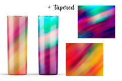 Abstract gradient aura tumbler wraps Sublimation. 20 oz, PNG Product Image 3