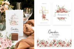 Watercolor Garden Flowers Bundle Product Image 7