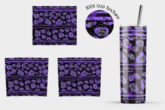 Purple Glitter Leopard 20oz Trend bright tumbler sublimation Product Image 5