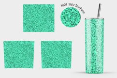 Green Blue Glitter 20 oz skinny tumbler sublimation design p Product Image 6