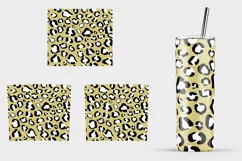 Leopard tumbler wrap 20 oz skinny tumbler sublimation design Product Image 7