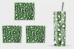 Leopard tumbler wrap 20 oz skinny tumbler sublimation design Product Image 4
