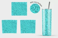 Green Blue Glitter 20 oz skinny tumbler sublimation design p Product Image 4