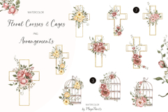Watercolor Garden Flowers Bundle Product Image 8