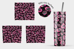 Colorful GlitterLeopard 20oz Trend tumbler sublimation PNG Product Image 5