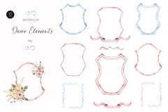 Watercolor Garden Flowers Bundle Product Image 13