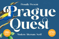Prague Quest - Modern Alternate Serif Product Image 1