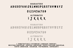 Prairie Park Sans - Font Duo - Solid and Outline Font Product Image 10