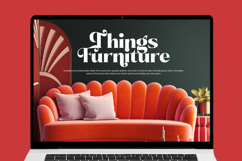 Pramid Mango - Display Serif Font Product Image 3