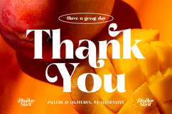 Pramid Mango - Display Serif Font Product Image 20