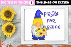 Peace for ukraine sublimation design Product Image 1