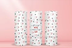 Pray More bible verse skinny tumbler sublimation wrap with high resolution and transparant background are for 20oz and 30oz skinny tumbler