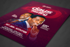 Prayer and fasting church poster template Product Image 2