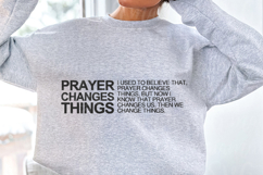 Prayer Changes Things SVG Bundle: Christian Bible Verse Product Image 2