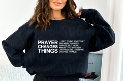 Prayer Changes Things SVG Bundle: Christian Bible Verse Product Image 3