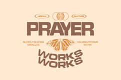 Retro Christian Urban Typography T-shirt Design Bundle Product Image 9