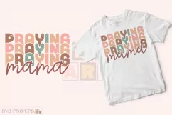 Mom Mama Mother’s Day SVG T-shirt Design, Mother’s Day SVG Product Image 2