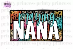 Praying Nana png, Religious Nana sublimation design Product Image 1