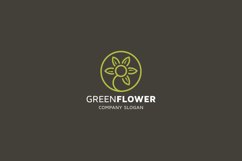 Green Flower Logo Product Image 1